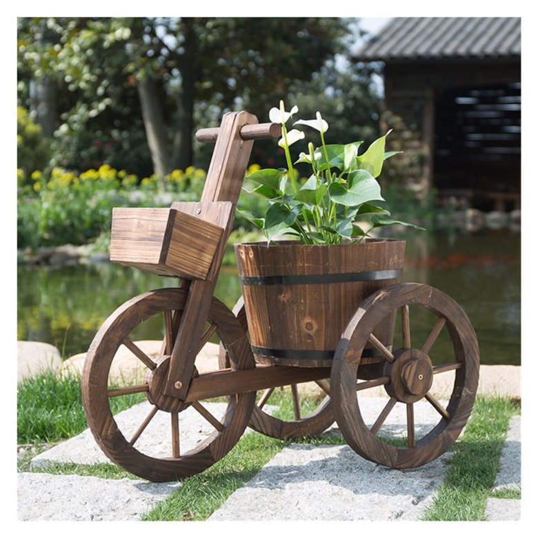 Деревянная тележка