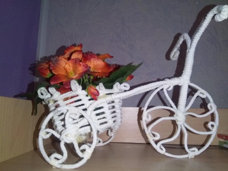 Велосипед поделка