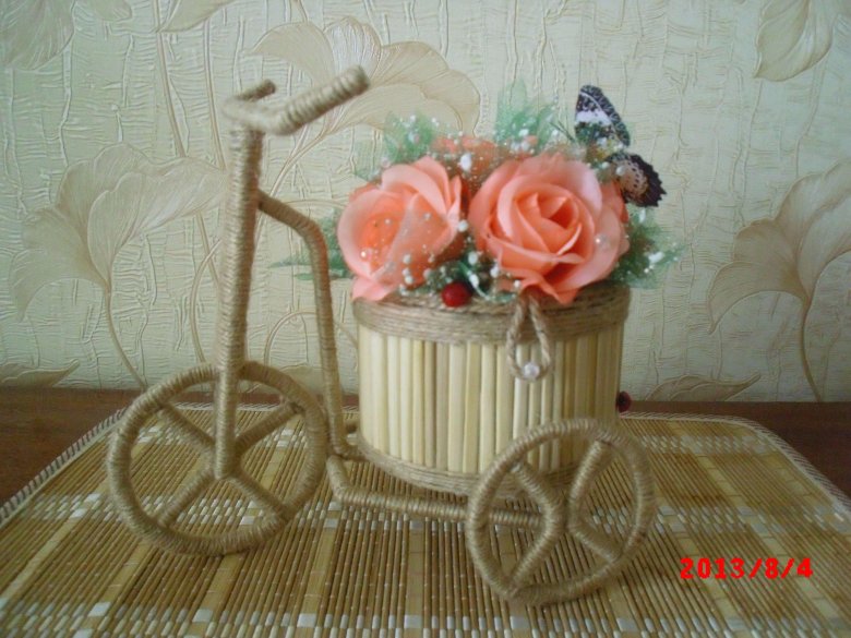 Велосипед из картона