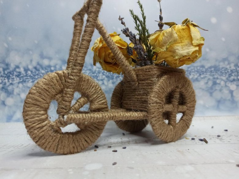 Велосипед из джута