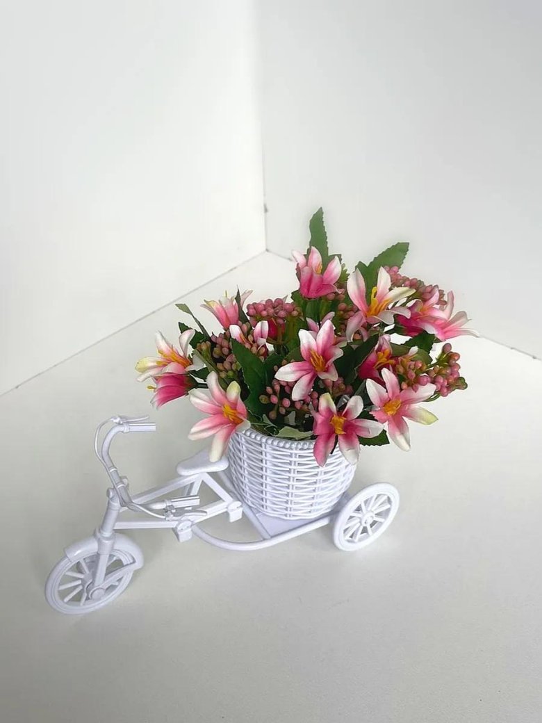 Кашпо велосипед