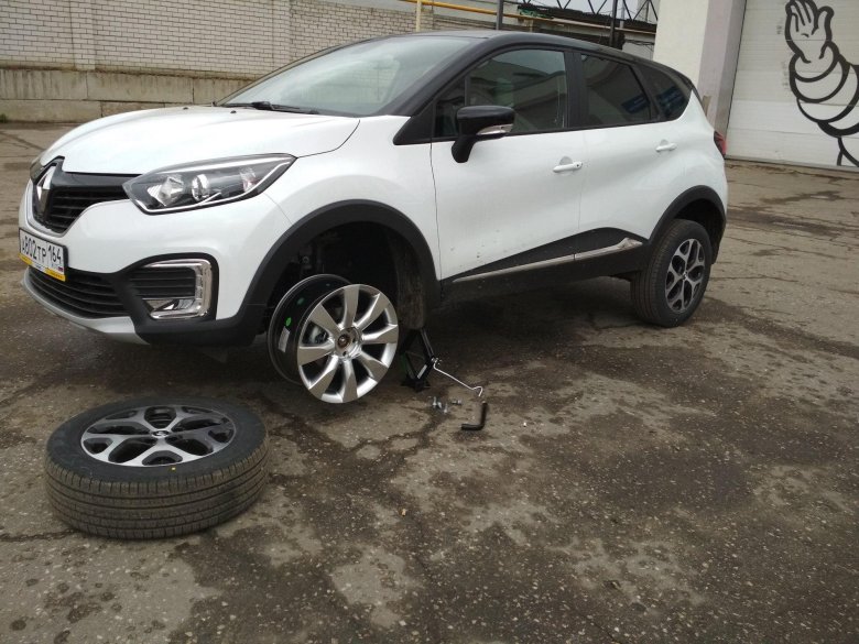 Рено каптур на дисках r18