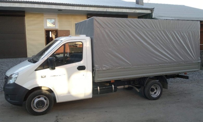 Газель некст тентованная