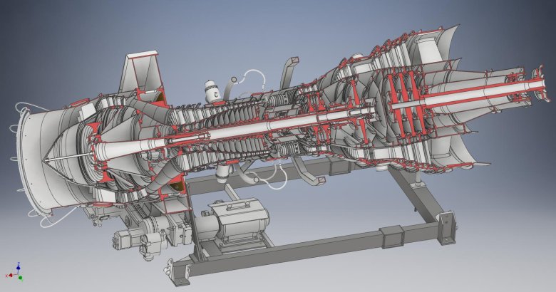 Газовая турбина ал 31ф
