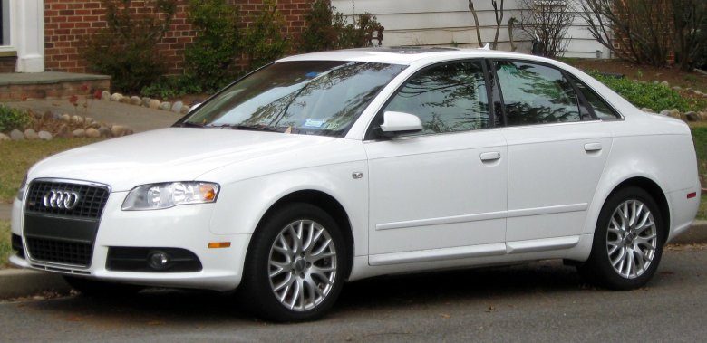 Audi a4 b7 белая