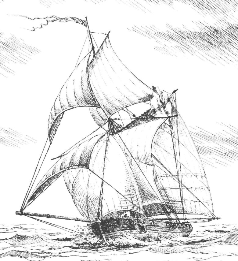 Парусник корабль