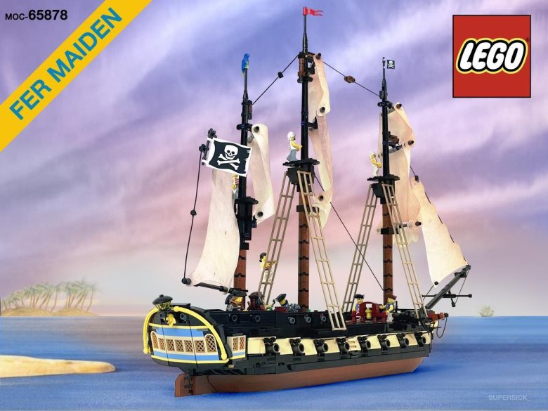 Лего корабли