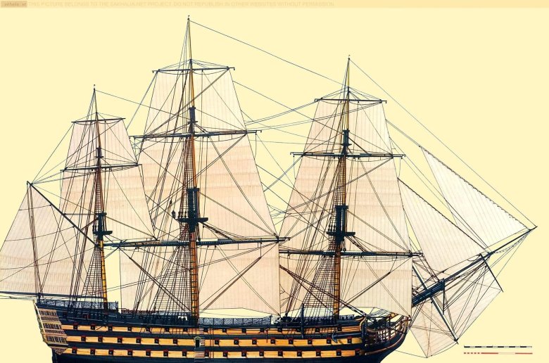 Парусный линейный корабль