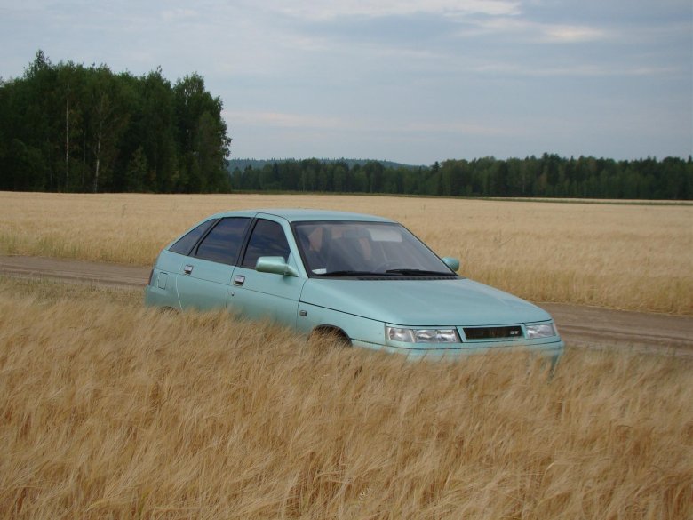 Ваз 2112 серо зелёный