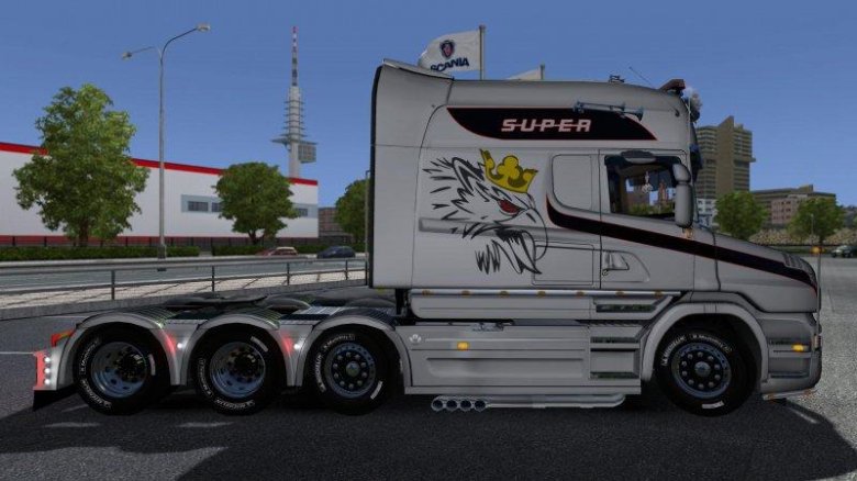 Scania t longline v8