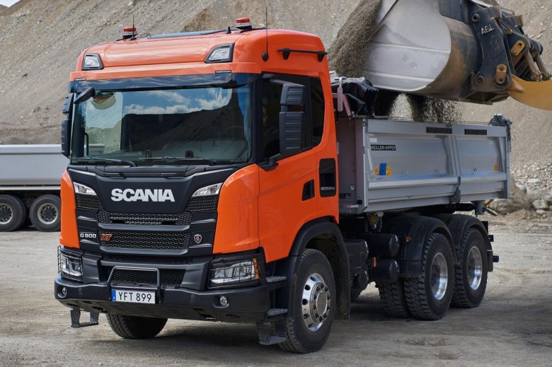 Scania p440 самосвал