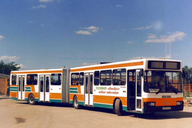 Советский автобус гармошка
