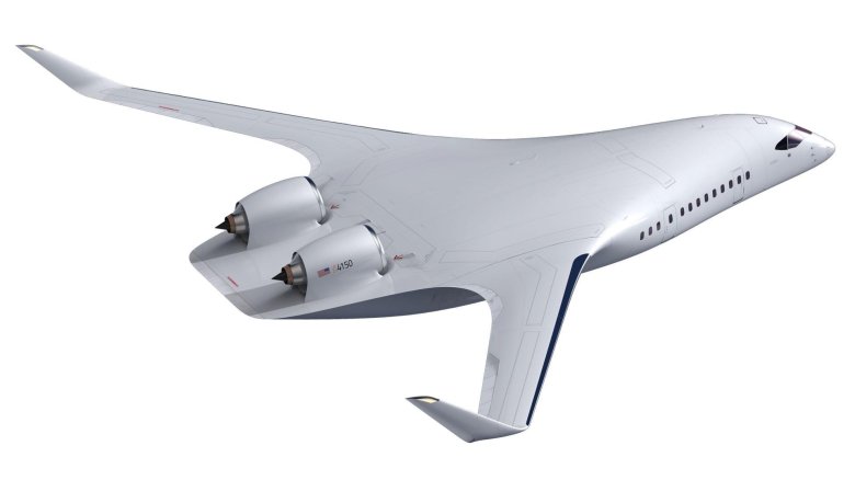 Blended wing body aircraft