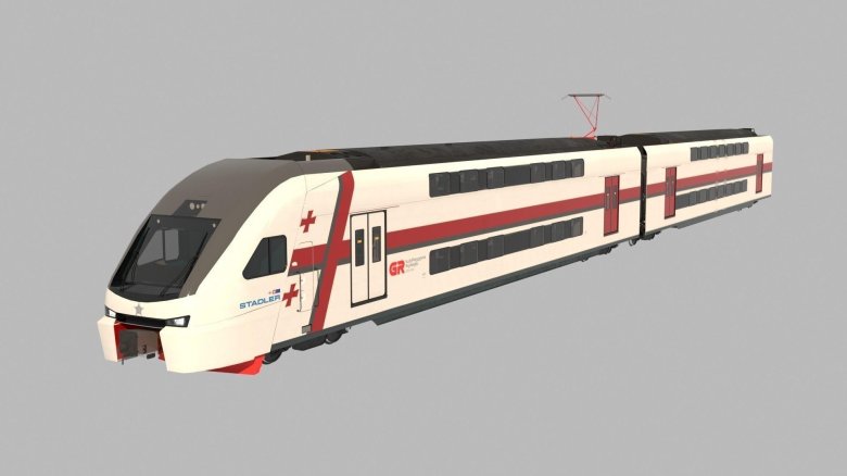 Поезд штадлер грузия