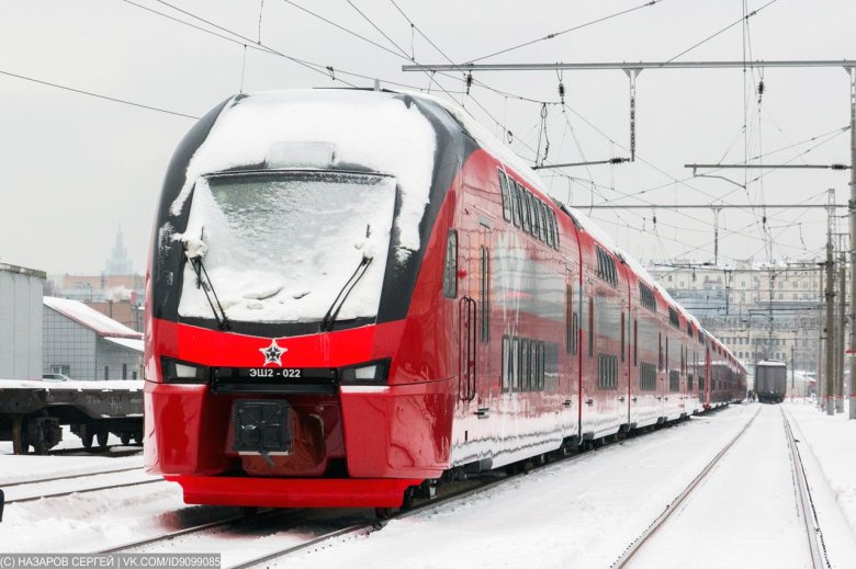 Электропоезд эш2 «евразия»