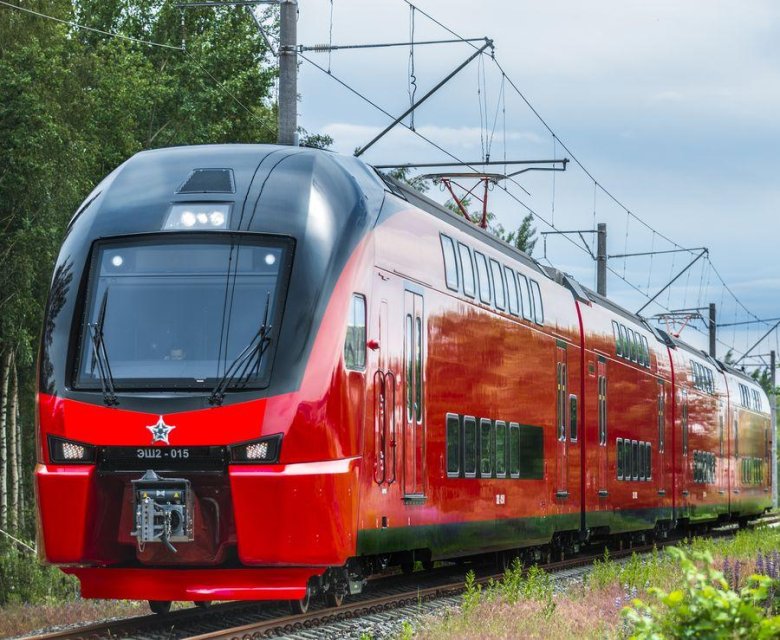 Поезд ласточка аэроэкспресс