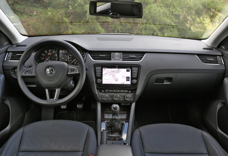 Škoda octavia 2017 салон