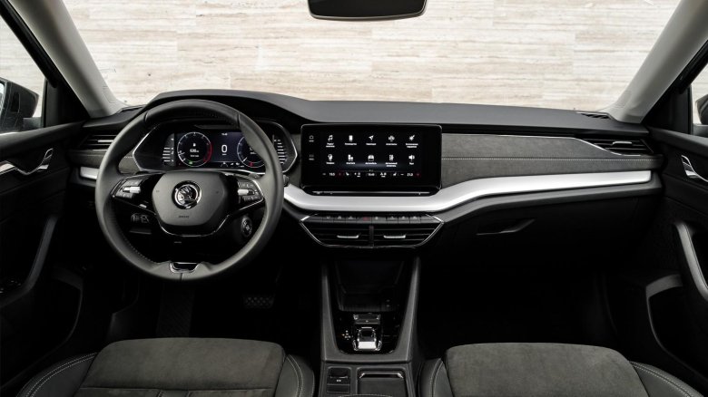 Škoda octavia 2022 салон