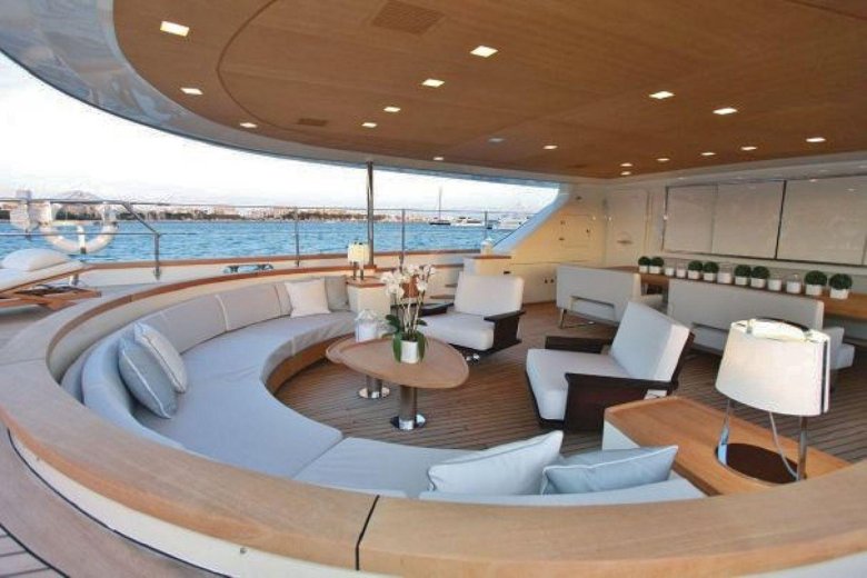 Яхта билла гейтса интерьер