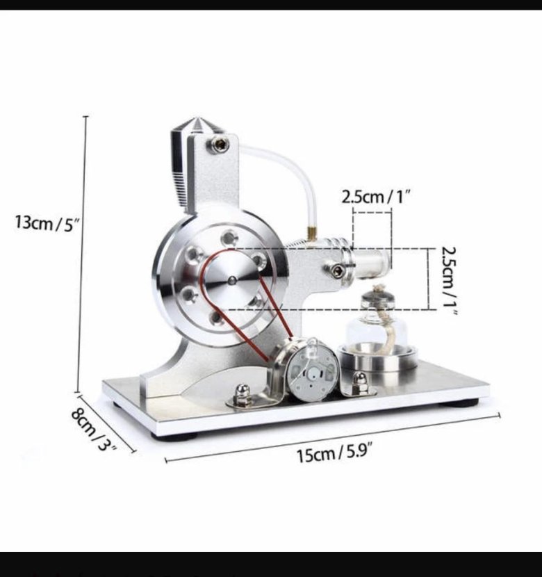 Мини генератор стирлинга
