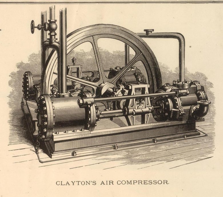 Паровой двигатель 19 века