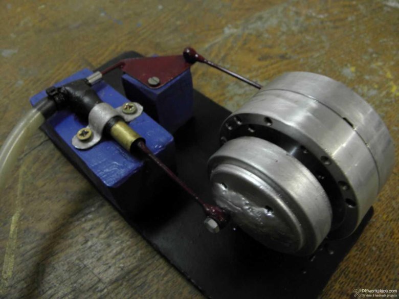 Самодельный паровой двигатель