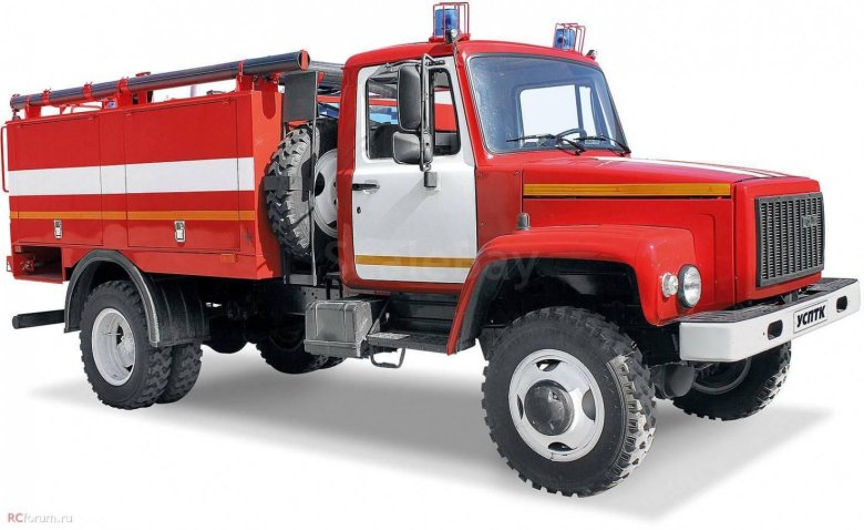 Газ 33086 пожарная автоцистерна