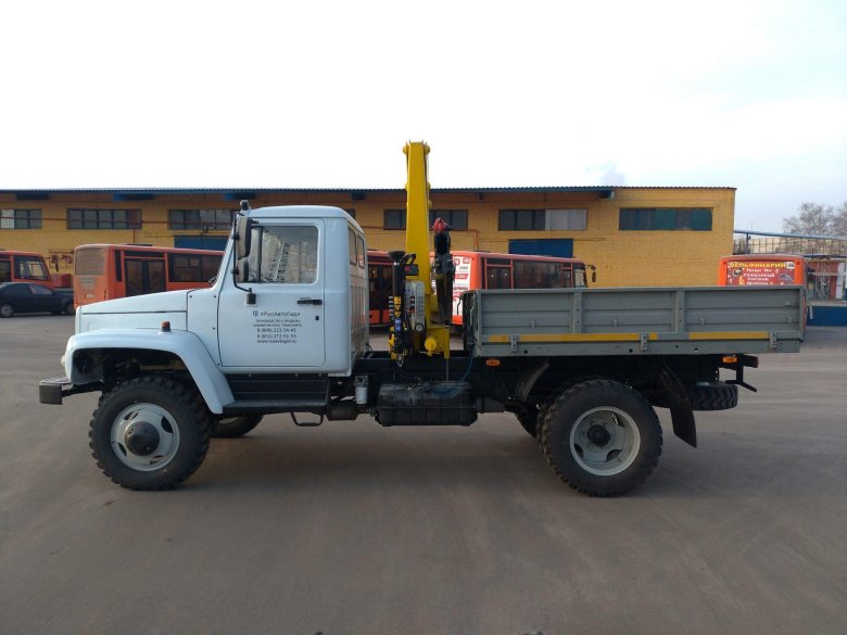 Газ 3309 манипулятор