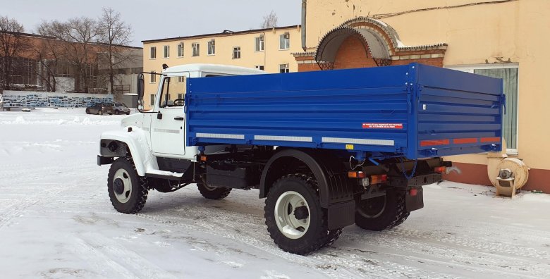Газ 33086 земляк самосвал