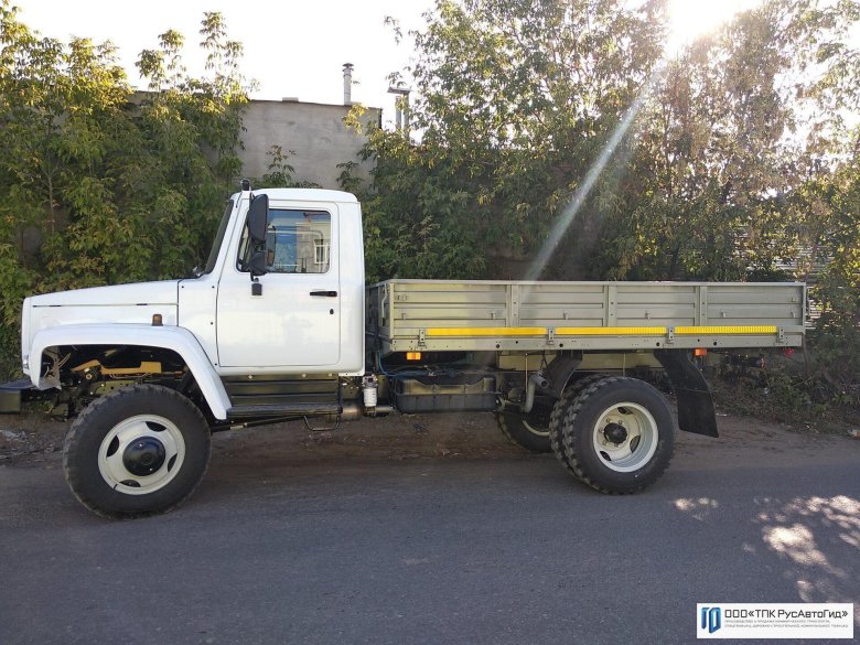 Газ 33086 земляк бортовой