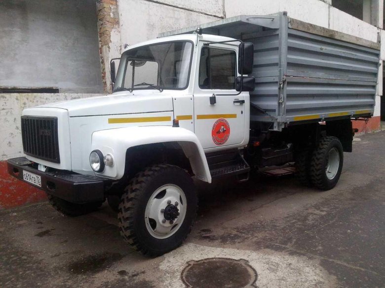 Газ 33086 земляк самосвал