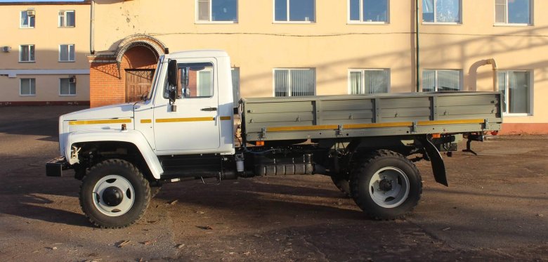 Газ 33086 земляк бортовой