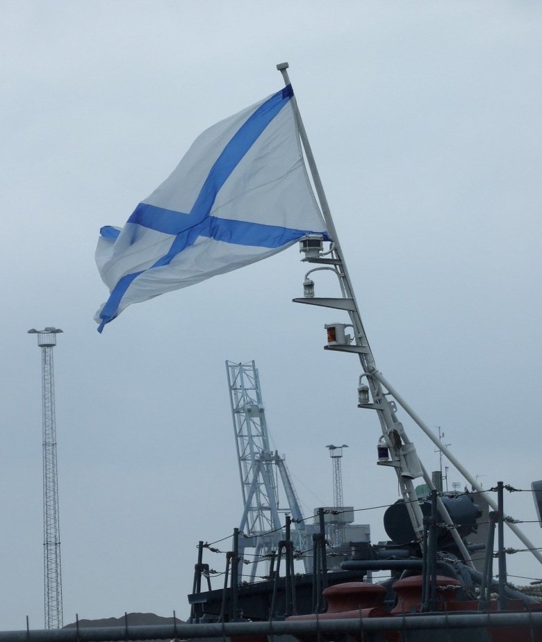 Андреевский флаг черноморского флота россии