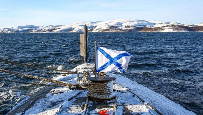 Андреевский флаг северный флот