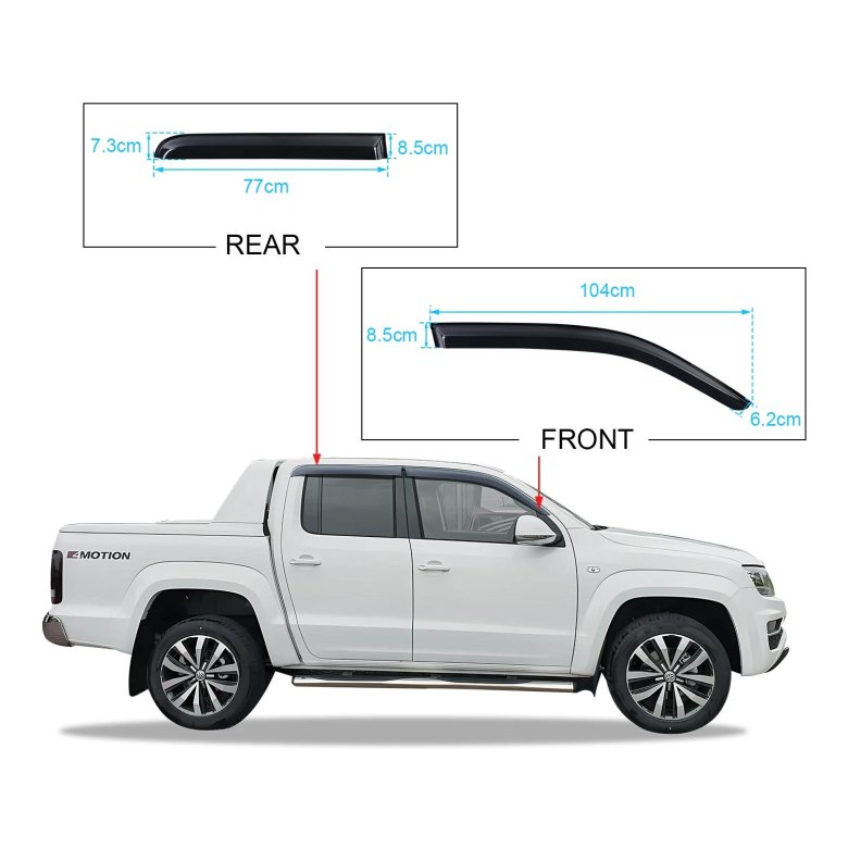 Дефлекторы на амарок