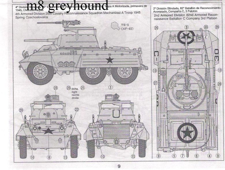 M8 greyhound чертежи