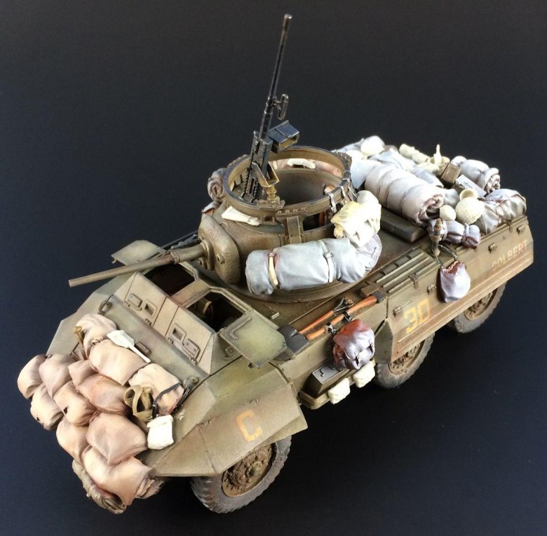 Диорама танк