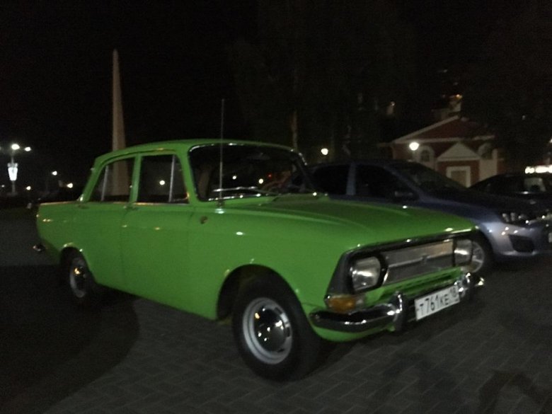 Москвич 412 иж салатовый