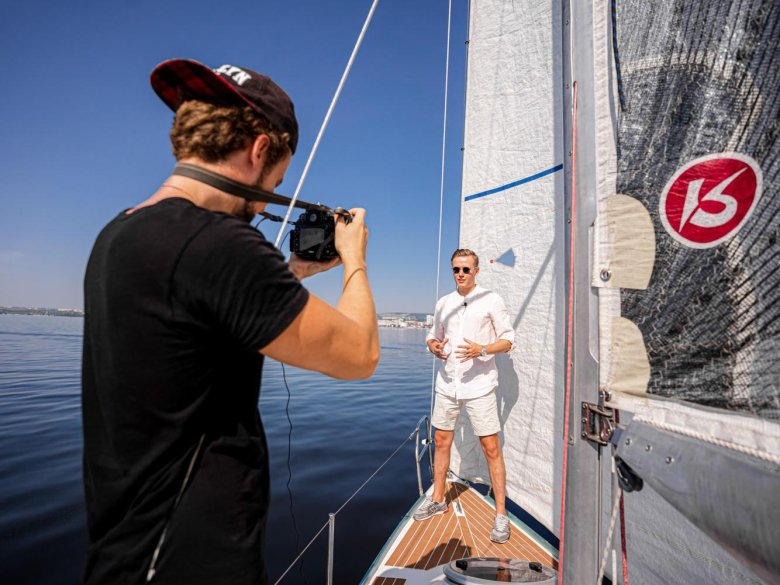 Паруса на яхте