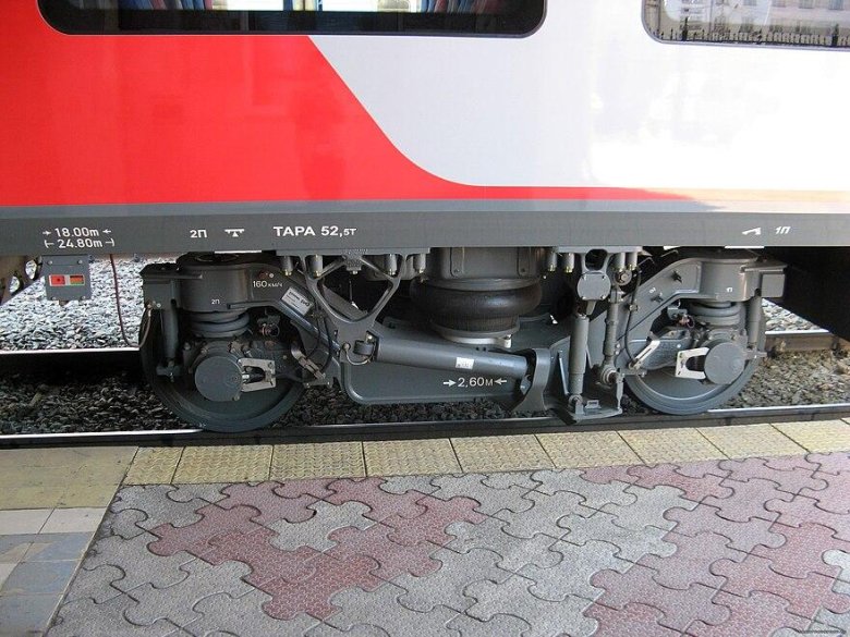 Тележка моторного вагона