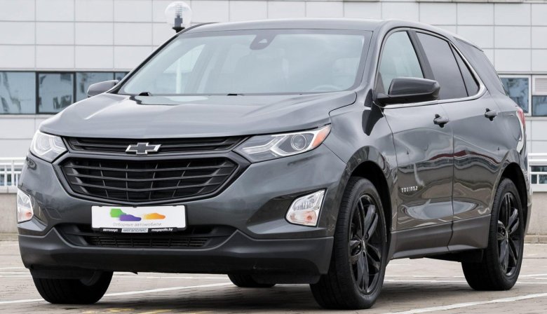 Chevrolet equinox 2021 черный