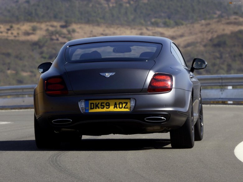 Bentley continental supersports 2009