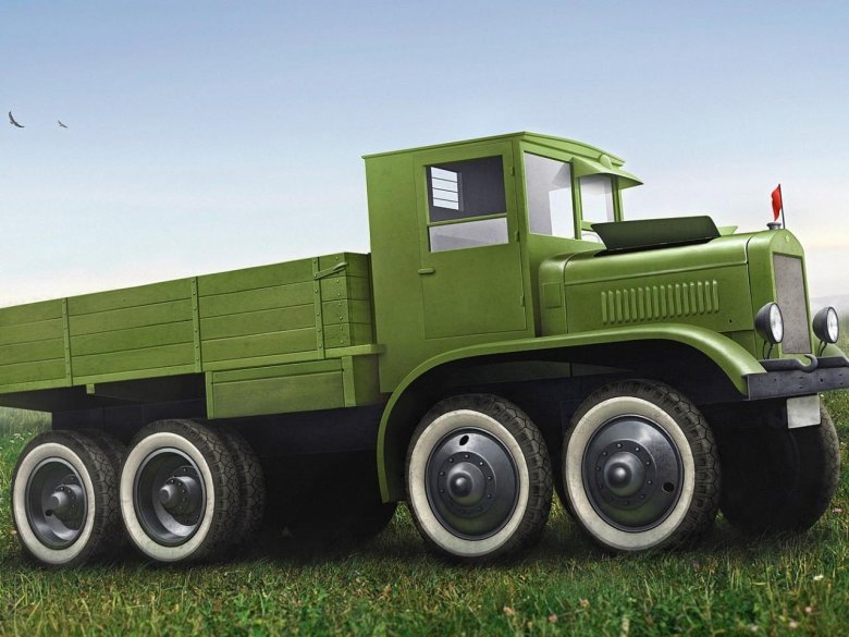 Грузовик газ-ааа