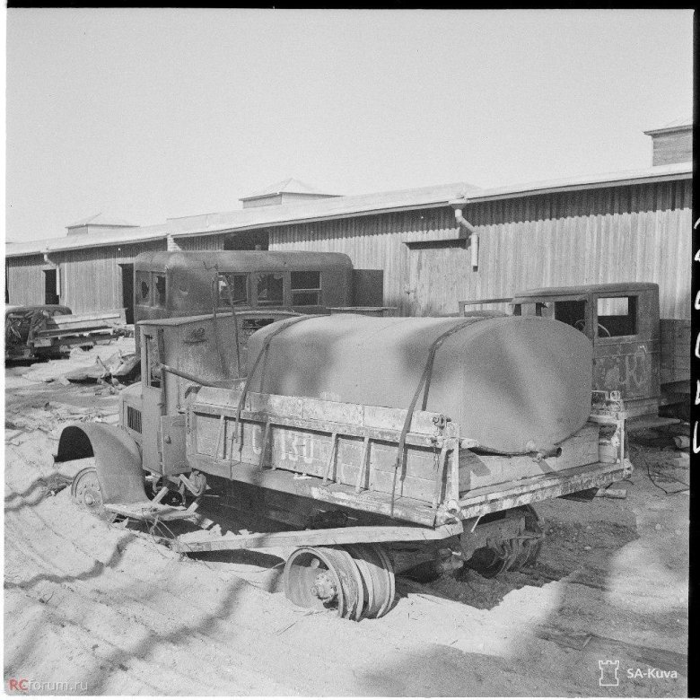 Грузовик времен вов