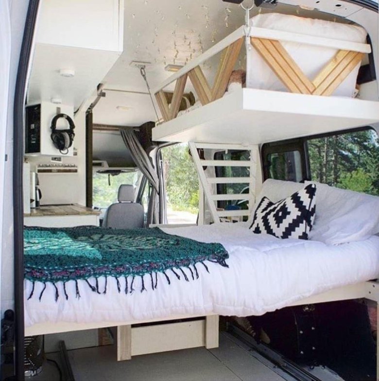 Двухэтажный кемпер автодом