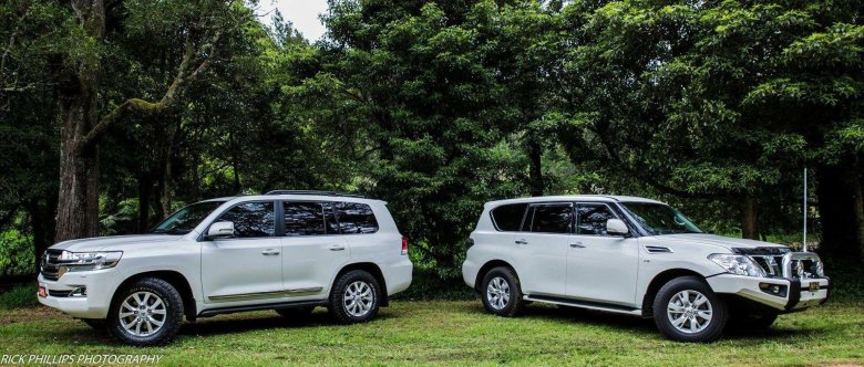 Nissan patrol и land cruiser