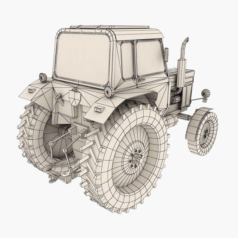 Раскраска трактор беларусь мтз 82