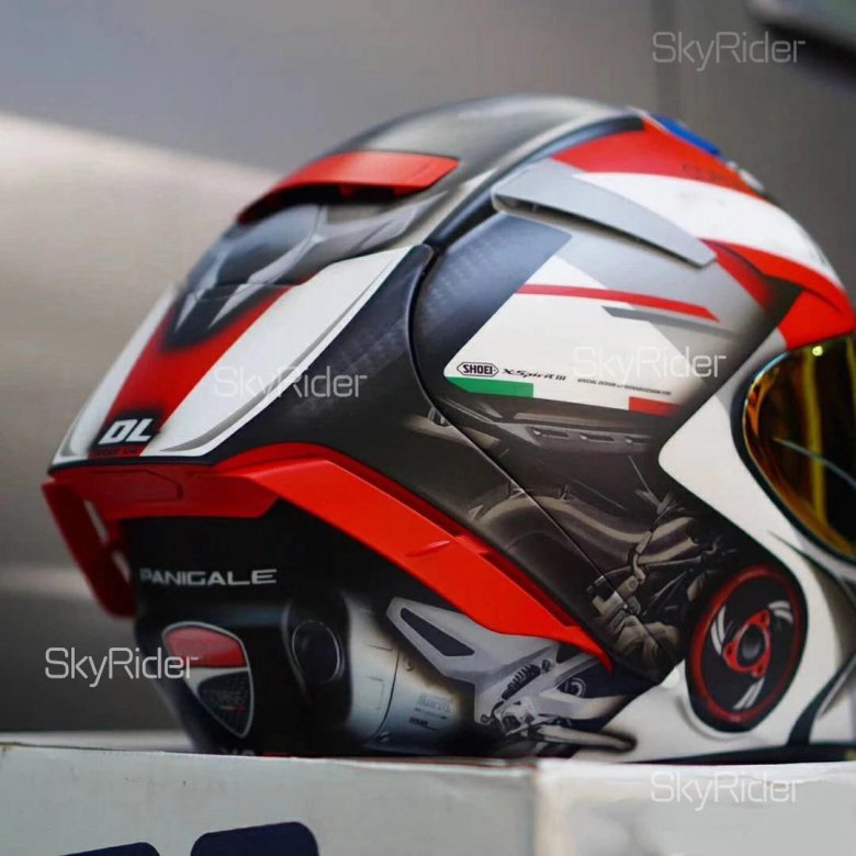 Мотоциклетный шлем на все лицо