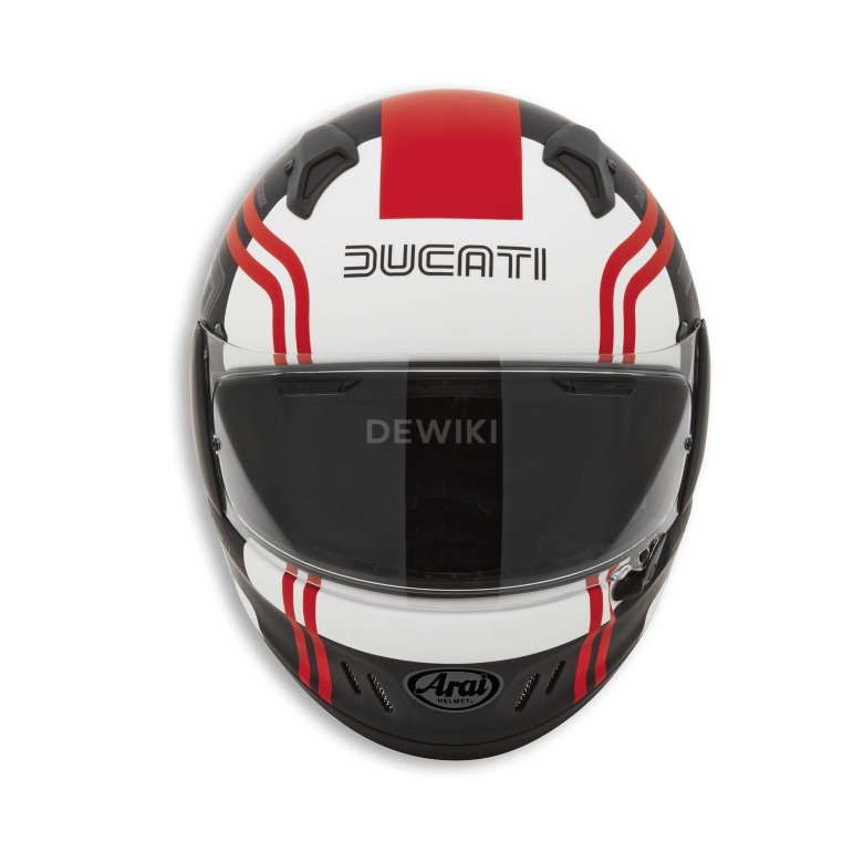 Arai helmet ducati