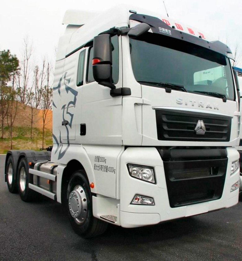 Китайский седельный тягач sitrak